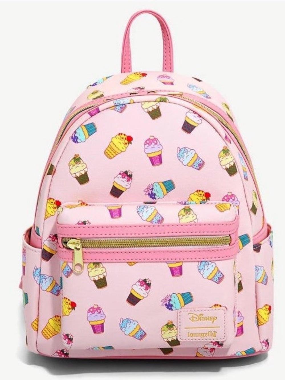 NWT  Loungefly Disney Princess Ice Cream Cones Mini Backpack